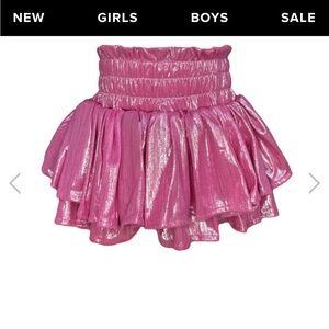 Metallic Skort Lola and The Boys